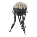 Bloemen standaard 47x43 cm zwart