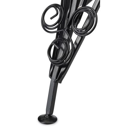 Bloemen standaard 47x43 cm zwart