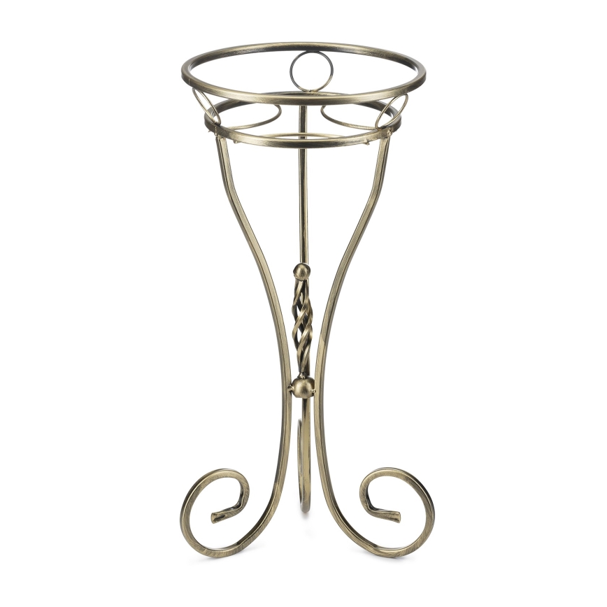 Bloemen standaard 60x28 cm goud