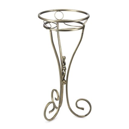 Bloemen standaard 60x28 cm goud