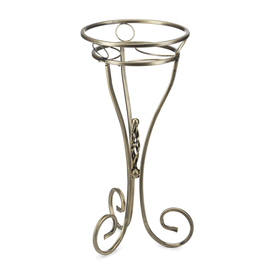 Bloemen standaard 60x28 cm goud