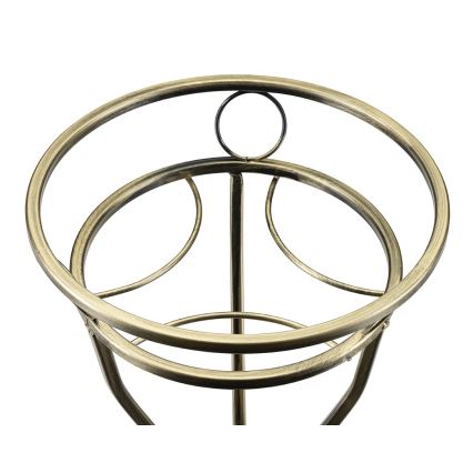 Bloemen standaard 60x28 cm goud
