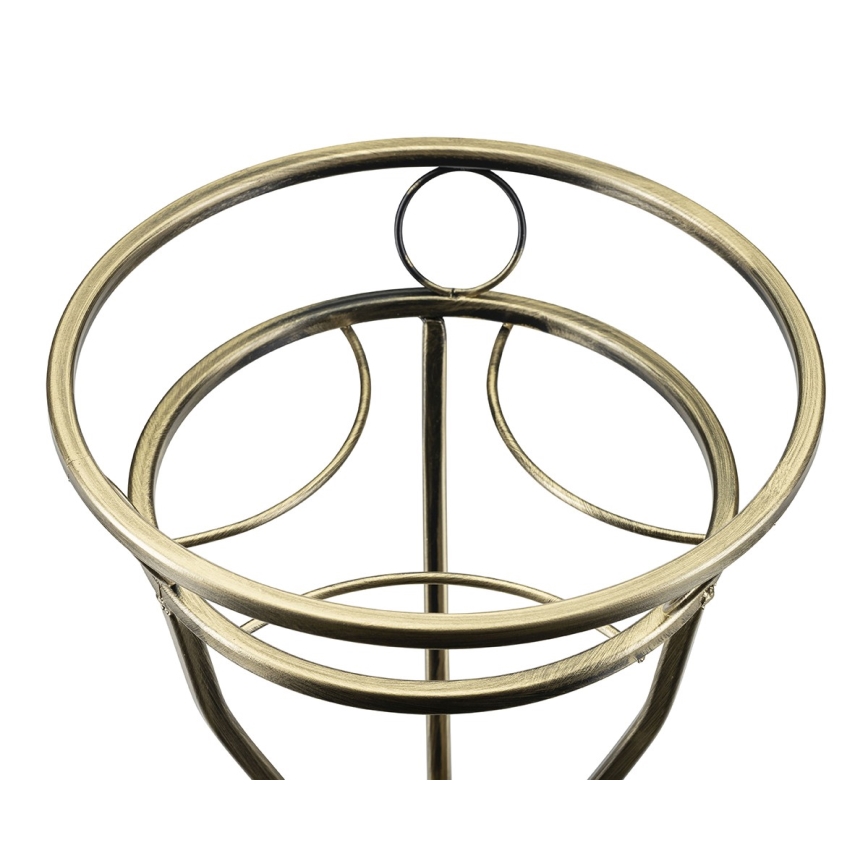 Bloemen standaard 60x28 cm goud