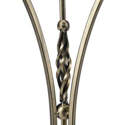 Bloemen standaard 60x28 cm goud