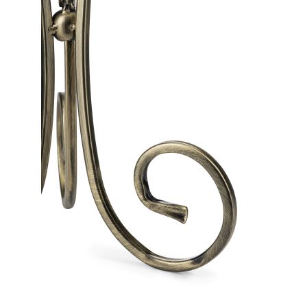 Bloemen standaard 60x28 cm goud