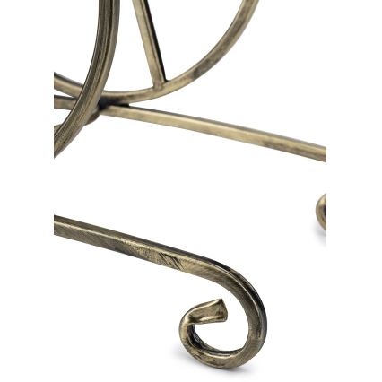 Bloemen standaard 64x54 cm goud
