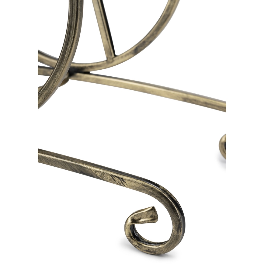 Bloemen standaard 64x54 cm goud