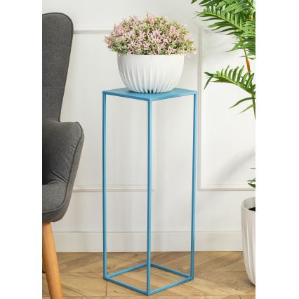 Bloemen standaard 70x24 cm blauw