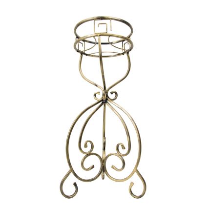 Bloemen standaard 76x32 cm goud