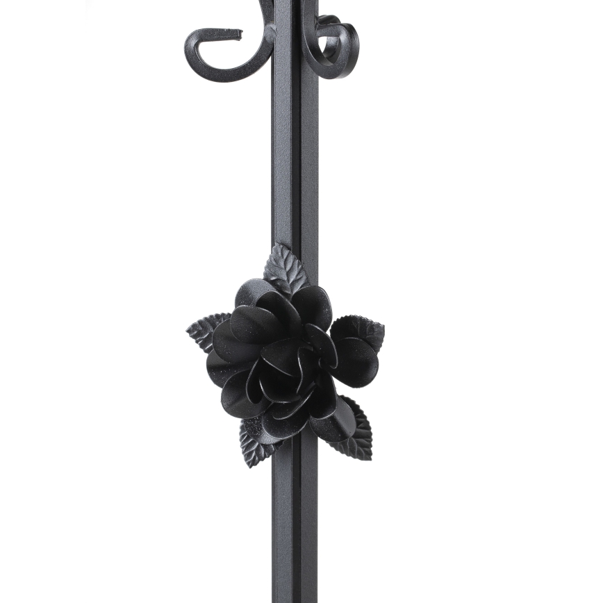 Bloemen standaard 95x39 cm zwart
