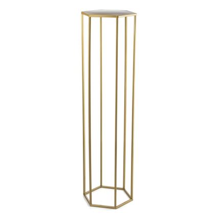 Bloemenstandaard 100x24 cm goud