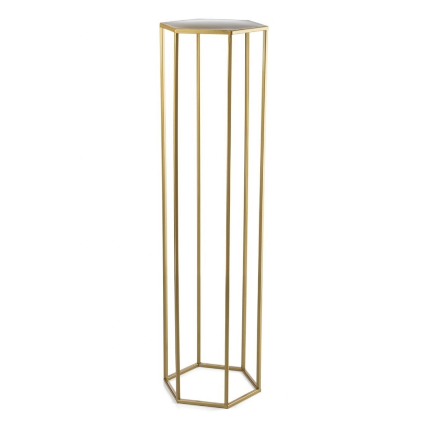 Bloemenstandaard 100x24 cm goud