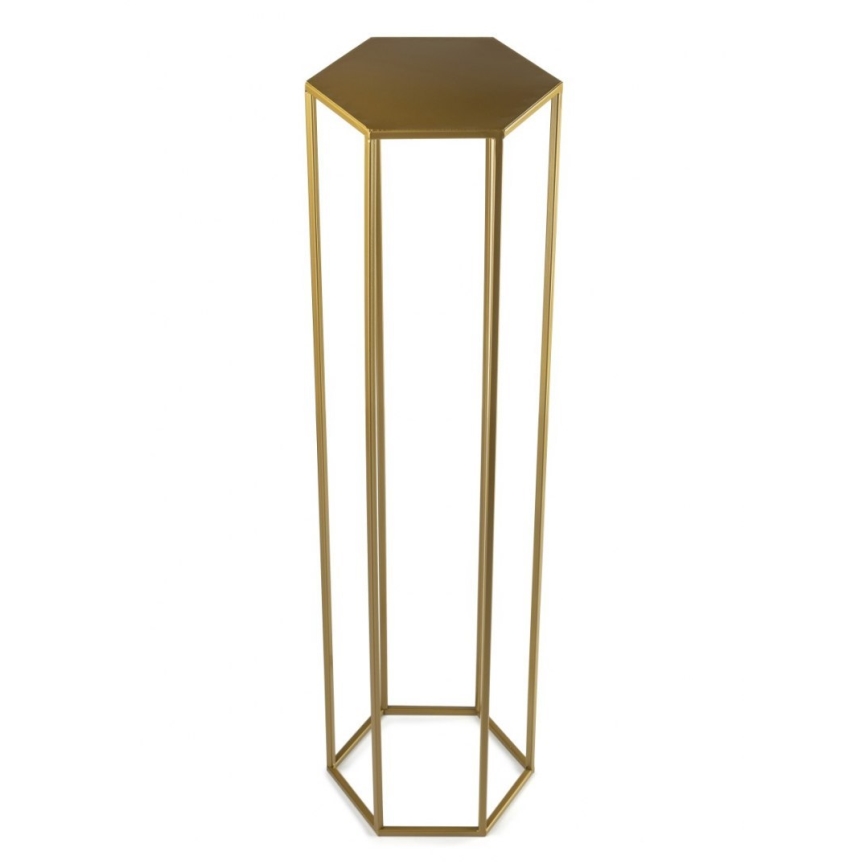 Bloemenstandaard 100x24 cm goud
