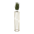 Bloemenstandaard 100x24 cm goudkleurig