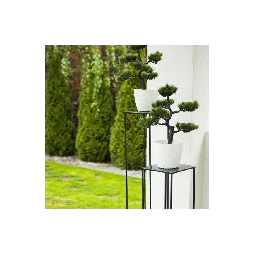 Bloemenstandaard 100x24 cm zwart