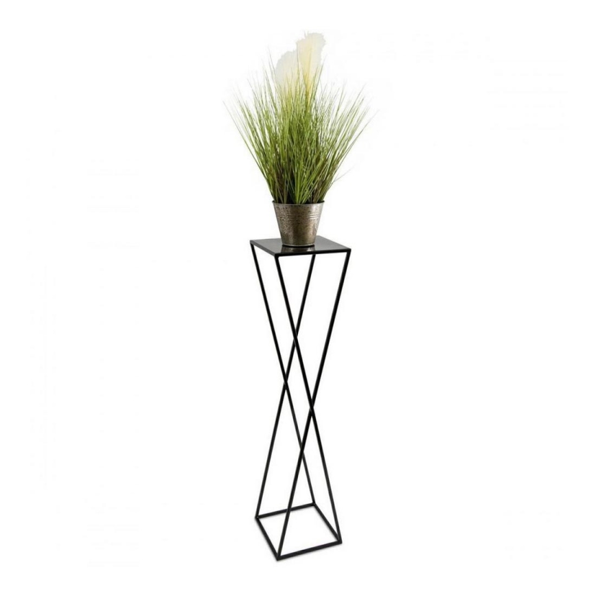 Bloemenstandaard 100x24 zwart