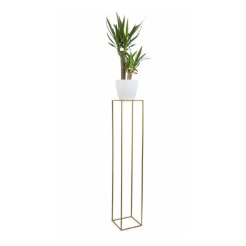 Bloemenstandaard 130x24 cm goudkleurig