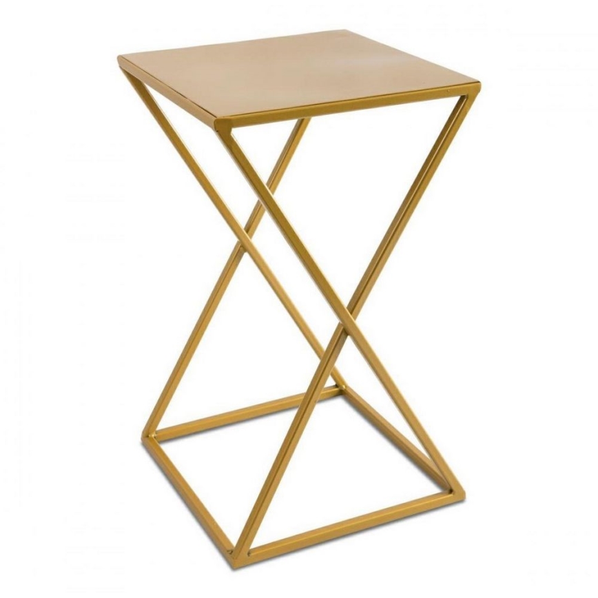 Bloemenstandaard 40x24 goudkleurig