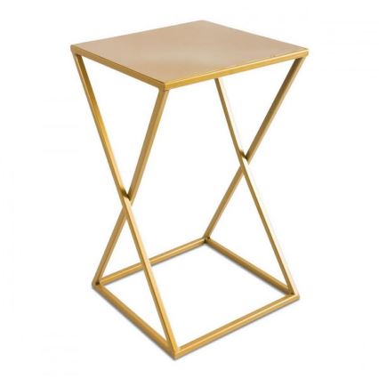 Bloemenstandaard 40x24 goudkleurig