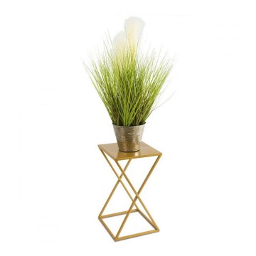 Bloemenstandaard 40x24 goudkleurig