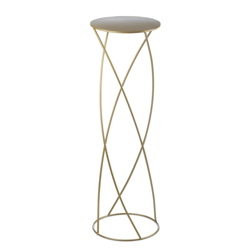 Bloemenstandaard 70x22,5 cm goud