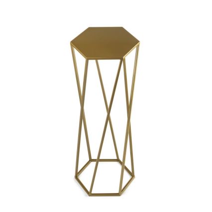 Bloemenstandaard 70x24 cm goud