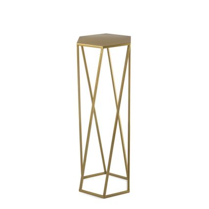 Bloemenstandaard 70x24 cm goud