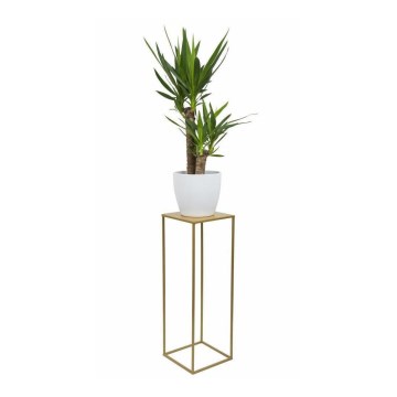 Bloemenstandaard 70x24 cm goudkleurig