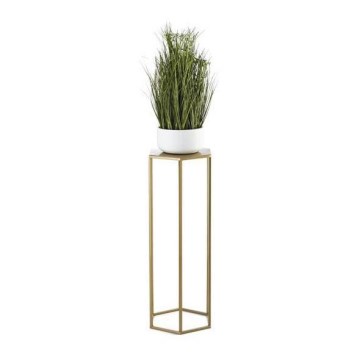 Bloemenstandaard 70x24 cm goudkleurig