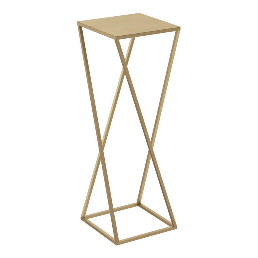 Bloemenstandaard 70x24 cm goudkleurig