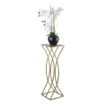 Bloemenstandaard 75x23 cm goudkleurig