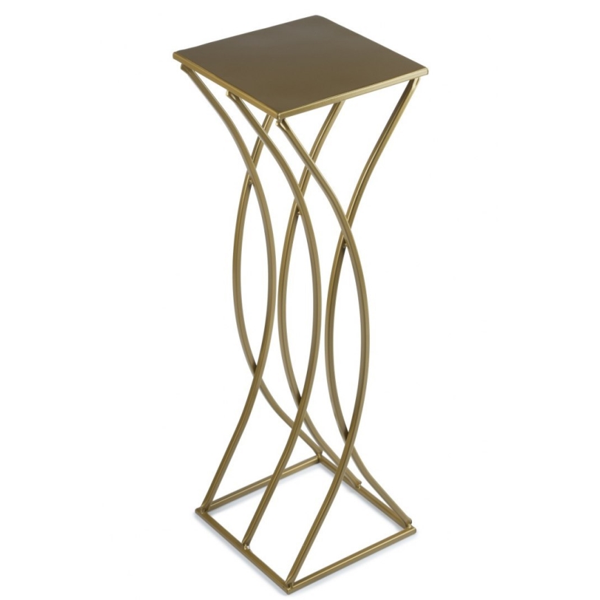 Bloemenstandaard 75x23 cm goudkleurig
