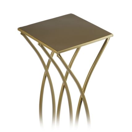 Bloemenstandaard 75x23 cm goudkleurig