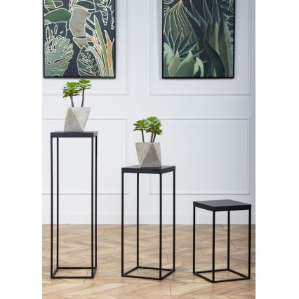 Bloemenstandaard BASICLOFT 40x24 zwart