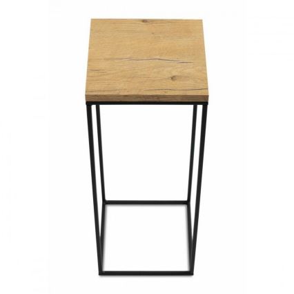 Bloemenstandaard BASICLOFT 60x24 zwart/bruin