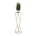 Bloemenstandaard LOFT 100x23,5 cm goudkleurig