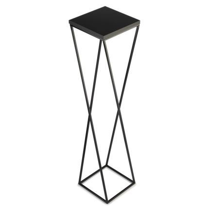 Plantenstandaard LOFT 100x24 cm zwart