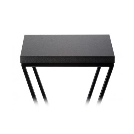 Plantenstandaard LOFT 100x24 cm zwart