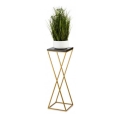 Bloemenstandaard LOFT 70x24 cm goud/zwart