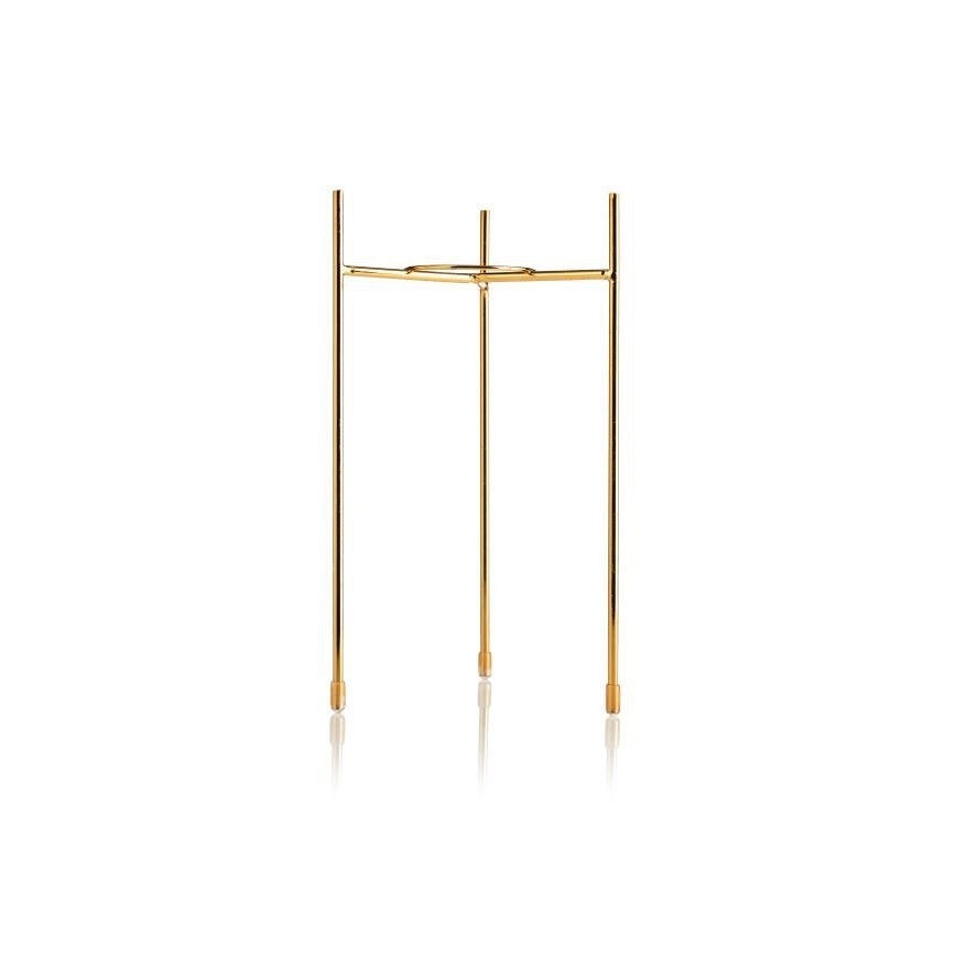 Bloemenstandaard NILA 32,5x13 cm zwart/goud