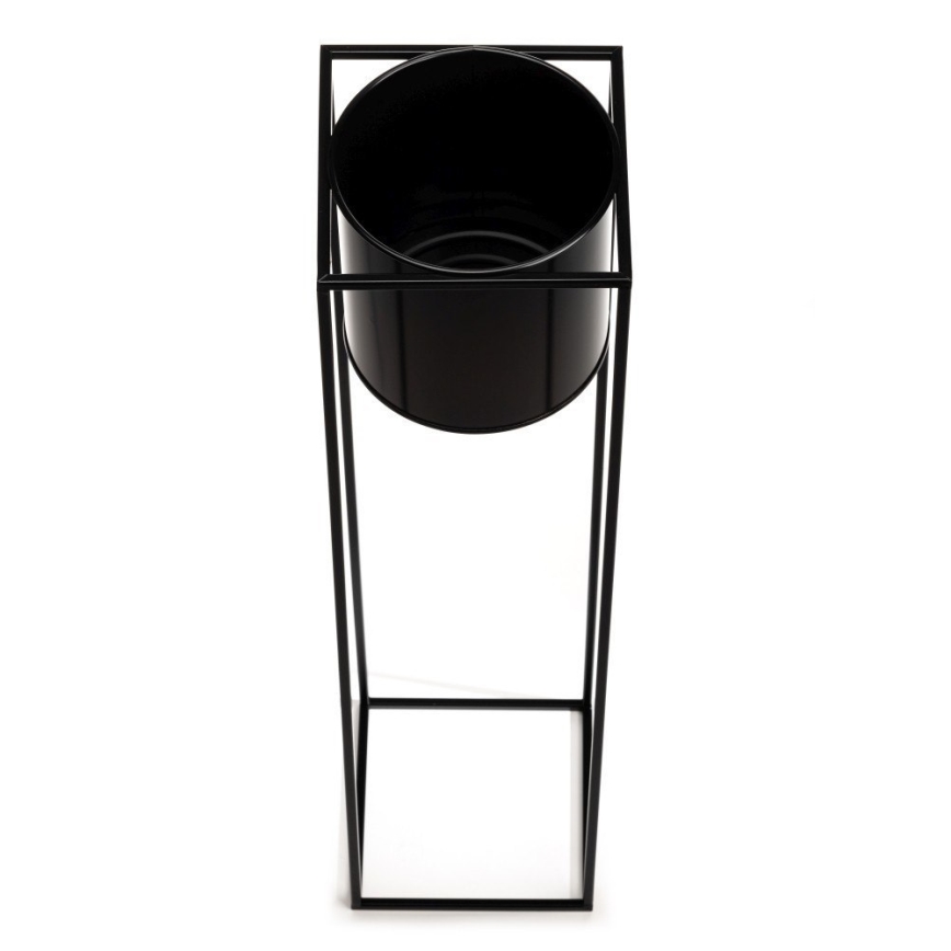 Bloemenstandaard RING 100x23 cm zwart