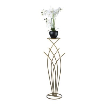 Bloemenstandaard SWAN 100x22,5 cm goudkleurig