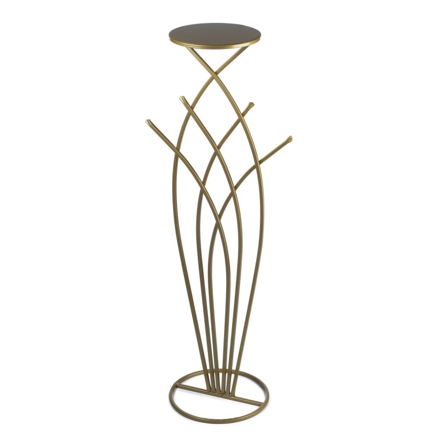 Bloemenstandaard SWAN 100x22,5 cm goudkleurig
