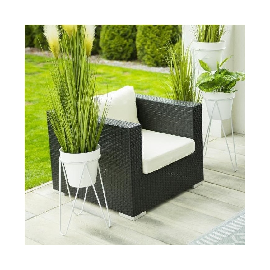 Plantenstandaard LOFT 50x30 cm wit