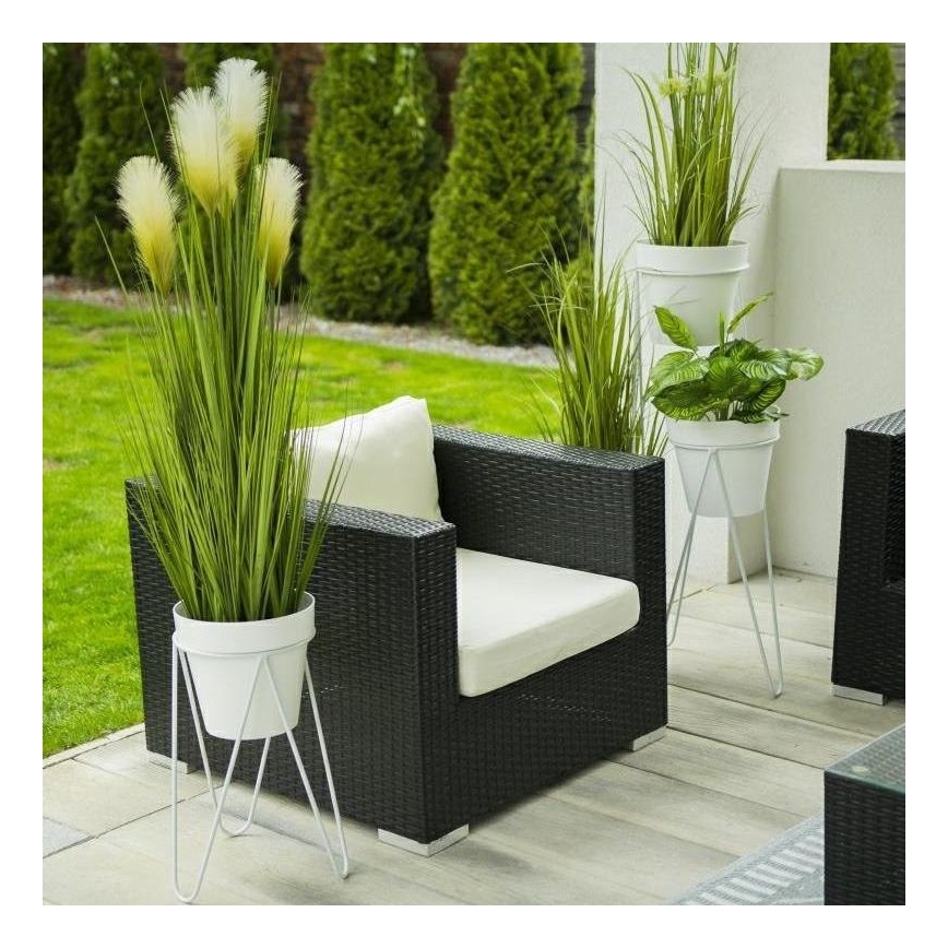 Plantenstandaard LOFT 50x30 cm wit