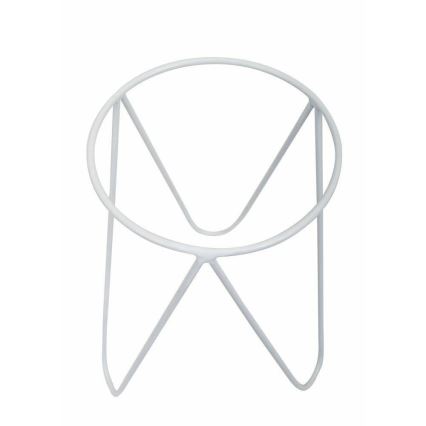 Plantenstandaard LOFT 50x30 cm wit