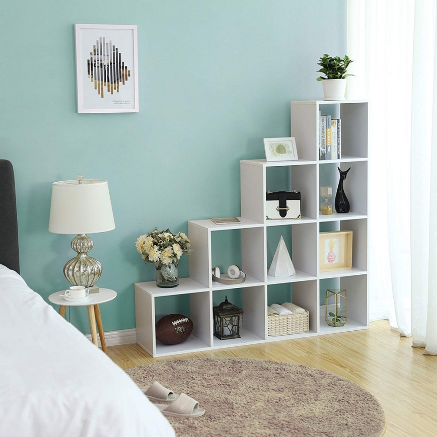 Boekenkast DOVARO wit