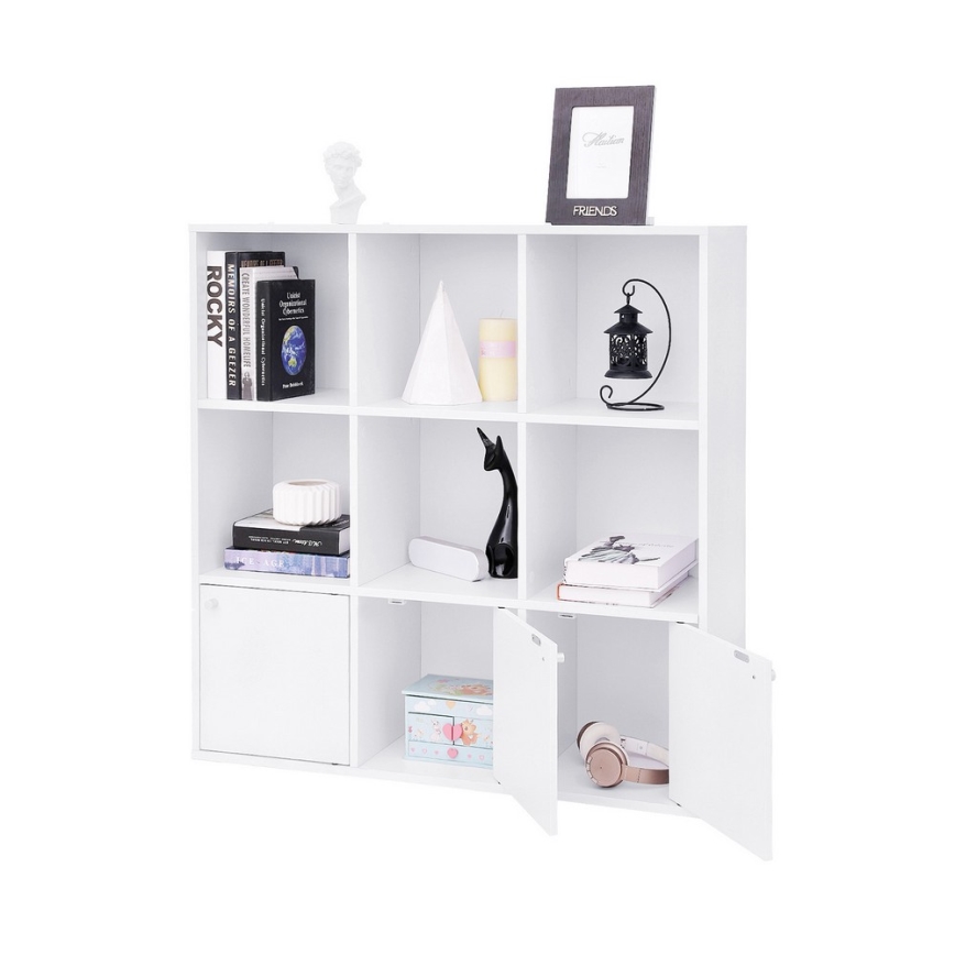 Boekenkast DOVARO wit