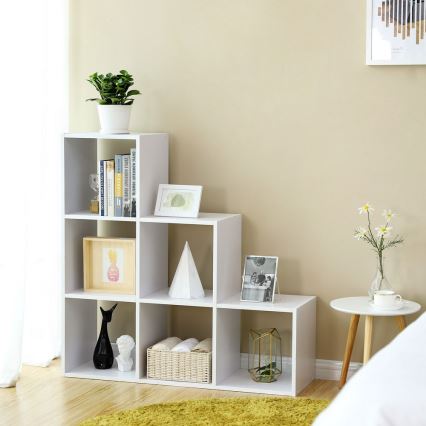 Boekenkast DOVARO wit