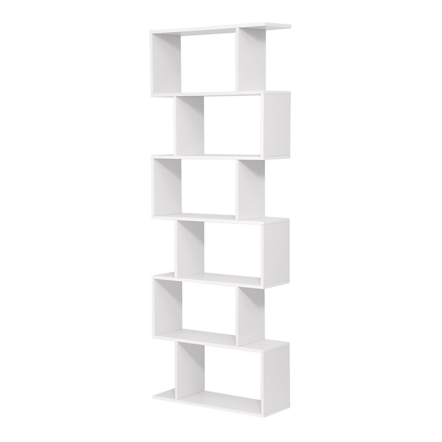 Boekenkast LIVARO wit